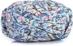 iSuperb Pacote com 3 fios de tricô, tecido de tecido, camiseta, fio de tapete, para fazer você mesmo, bolsa de cesta de arte de tecido de malha (F-1 peça)