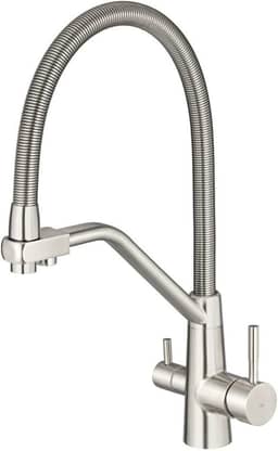 Torneira Monocomando Gourmet com Filtro Nassau Bela Metais Escovada