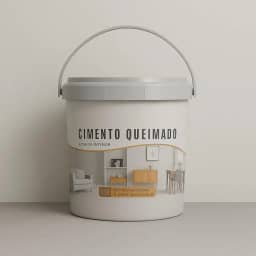 Revestimento Cimento Queimado Piso E Parede Pronto Pra Uso 5Kg