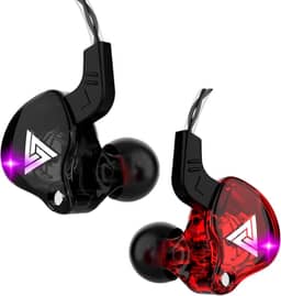 Fone de Ouvido AK6 Intra-Auricular, Driver Dinâmico de 10mm, Graves Potentes e Cabo Fixo – Perfeito para Músicos e Gamers