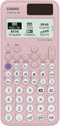 Calculadora Científica, Casio, FX991, LACW-PK, 550 Funções, Rosa