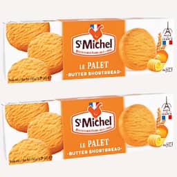 Biscoito Amanteigado Francês Butter Shortbread Biscuits Cookies 100% Manteiga 2 Unidades - Biscuits au Beurre 150g Cada