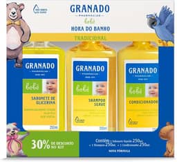 Granado Kit, Bebê Hora do Banho Tradicional, 250ml