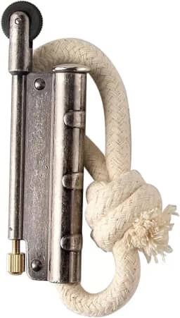 Isqueiro de Trincheira de Metal Vintage, Isqueiros de Corda À Prova de Vento Antigos, Isqueiro de Pastor de Sobrevivência Portátil para Acampamento Ao Ar Livre (Prata)