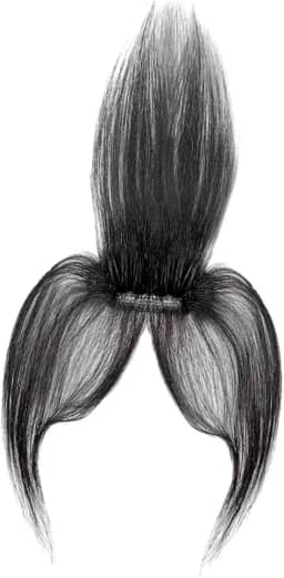 Penteado com Franja Falsa E Presilhas, Penteado Lateral Invisível com Têmporas para Namoro, Casamento, Uso Diário, Style a