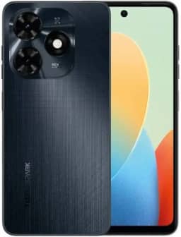 Celular Tecno Spark 20c Dual SIM 4GB RAM 128GB Black