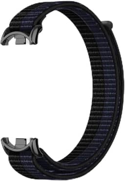 Pulseira esportiva de nylon para mulheres e homens, pulseira de substituição macia e respirável para Xiaomi Mi Band 10/9/8