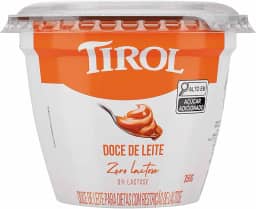 Doce de Leite Zero Lactose Tirol