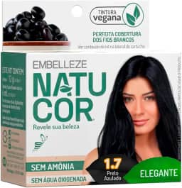 natucor Tintura Natucor 1.7 Preto Azulado 12G