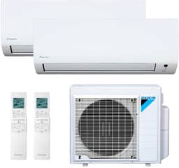 Ar Condicionado Bi Split Inverter Daikin 18.000 Btus (2x Evap 9.000) Quente e Frio 220v