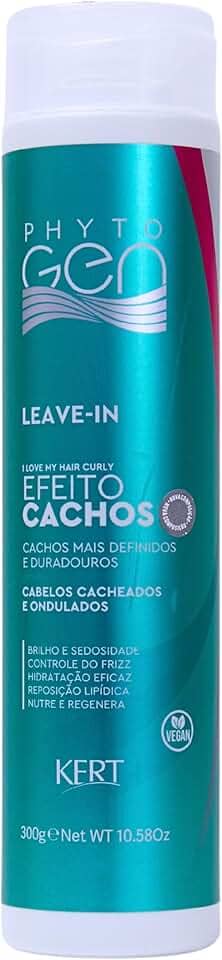 Phytogen Leave In Para Cabelos I Love My Hair Cachos Mais Definidos 300Ml Verde