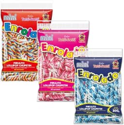 KIT 3 Pacotes Pirulito Enrolado Rabinho de Porco 300g Santa Rita