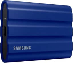SAMSUNG SSD portátil T7 Shield 2TB, USB 3.2 Gen2, resistente, classificação IP65, para fotógrafos, criadores de conteúdo e jogos, unidade de estado sólido externa (MU-PE2T0R/AM, 2022)