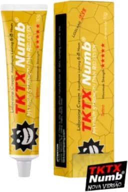 Pomada Tatuagem TK-TX NUMB GOLD ORIGINAL 10G