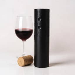 Abridor de Garrafa de Vinho Elétrico, Saca Rolha Automático Recarregável via USB-C, Portátil, Design Moderno, Premium.