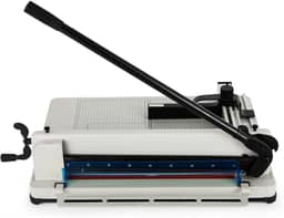 Guilhotina papel A3 semi industrial 400 folhas 17 polegadas GT825 - Lorben