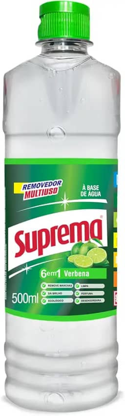 Suprema Removedor Verbena Incolor 500 Ml
