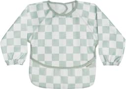 haakaa Babador de manga comprida à prova de bagunça, babador de bebê resistente à água para comer, babador infantil lavável na máquina para desmame de bebês, ajuste ajustável para 6 a 24 meses, dias