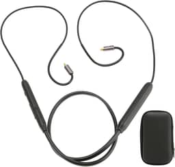 Cabo Adaptador Bluetooth Mmcx, Cabo de Fone de Ouvido Bluetooth 5.0 Cabo Adaptador Mmcx Cabo de Fone de Ouvido Mmcx Cabo Conector Mmcx Com Controlador de Microfone para Fones de