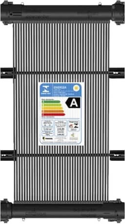 Placa Coletora Aquecedor Solar para Piscina (5,00x0,33m) TekSol-50