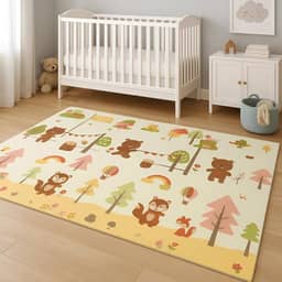 Tapete Térmico Infantil Tatame Dobravel Antiderrapante Dupla Face Unisex 150x200cm