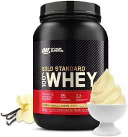 Whey Protein 100% Gold Standard - 907G Baunilha, Optimum Nutrition
