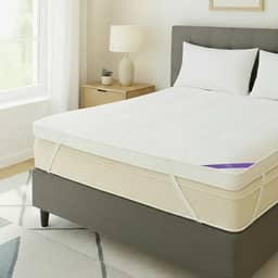 Pillow Top King Premium Confort PLUS,10cm Altura 400 fios, Lavável em Máquina 195x200x10cm