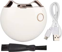 Cortador de Unhas Elétrico Seguro para Evitar Respingos Função de Arquivo Pequeno Cortador de Unhas Automático para Crianças Idosos Adultos (Branco)