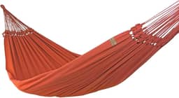 Rede de Dormir e Descanso Super Tijubana Gigante Jaguaruana 100% Algodão (Terracota)