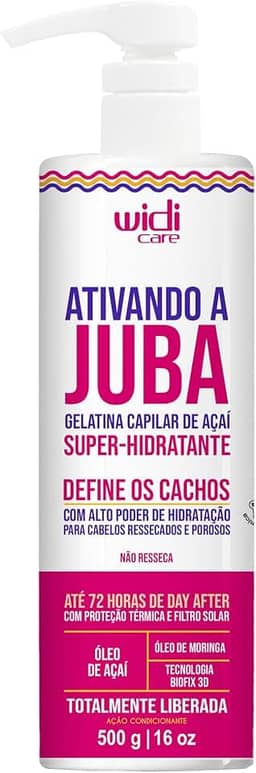 Widi Care Gelatina Super Hidratante Ativando a Juba 500g