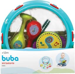 Kit Bateria Baby, Buba, Multicor