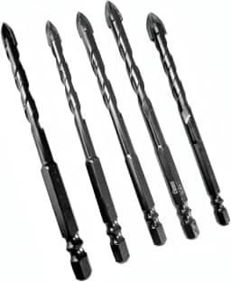 Jogo Broca Perfuração Universal para furar Madeira Concreto Aço vidro