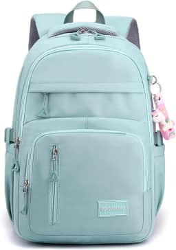 Mochila Impermeável Feminina Escolar Fashion Mochila Nylon Casual Feminina de Grande Capacidade para Notebook de 15,6 polegadas