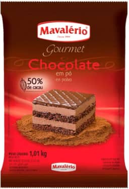 Chocolate em Pó 50% Cacau 1,01kg
