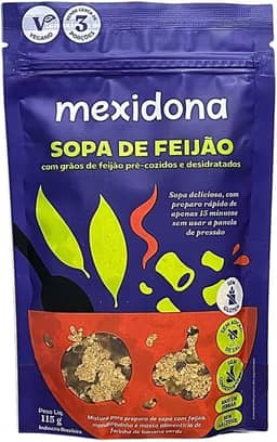 SOPA DE FEIJÃO Mexidona 115g