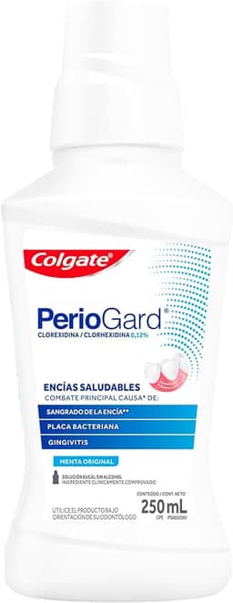 Enxaguante Bucal Colgate PerioGard Sem Álcool 250ml