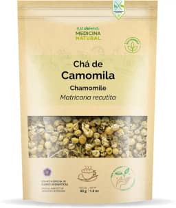 Chá de Camomila, Flores de Alta Pureza, Medicina Natural, 50g