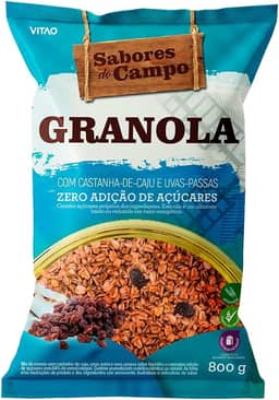 Vitao Granola Tradicional Zero Sabores Do Campo 800G