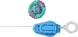 Jogo Pião Beyblade Burst Surge Speedstorm World Evo Helios H6 - Kit Inicial - F0573 - Hasbro, Verde, azul, rosa e prata