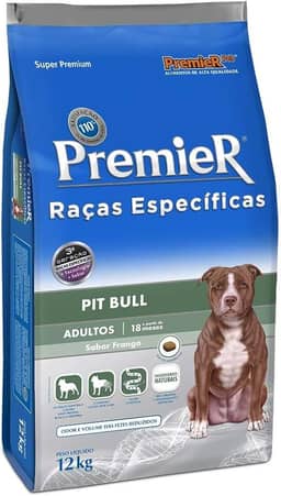 Ração Premier Raças Específicas Pitbull para Cães Adultos - 12kg Premier Pet Adulto