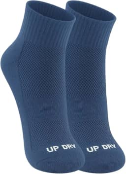 Meia Performance Esportiva Cano Médio Up Dry Anti Bolha Anatômica Academia Caminhada Corrida Bike