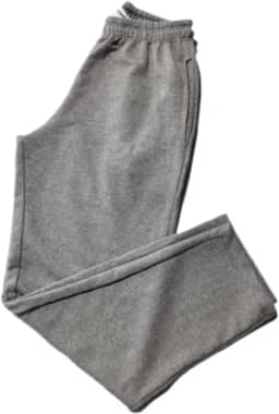 Calça moletinho masculina, esportiva com 3 bolsos, cós com elastico e cordão regulador