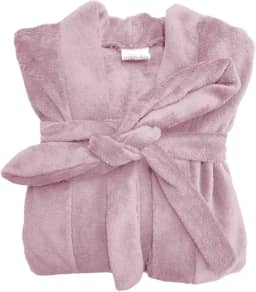 Roupão Microfibra Fleece Feminino e Masculino Adulto Robe Macio Secagem Rápida