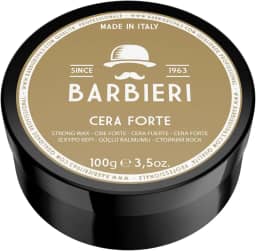 BARBIERI Desde1963- Cera Pomada Forte Italiana Para Cabelos Masculinos– Fixação Alta e Efeito Luminoso Duradouro