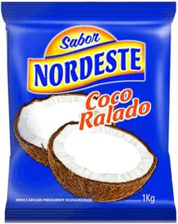 Coco Ralado 1kg - Sabor Nordeste