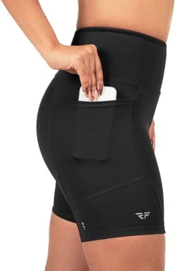 Short Com Bolso Para Corrida Academia Feminino Compressão