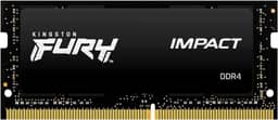 KF432S20IB/8 - Memória 8GB SODIMM DDR4 3200Mhz FURY Impact 1,35V 1Rx8 260 pinos para notebook, Preto