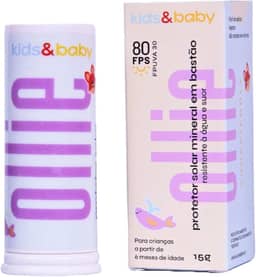 Protetor Solar Infantil em Bastão Mineral FPS 80 FPUVA 30​