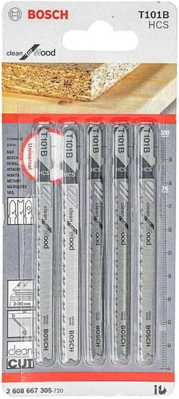 Bosch Lâmina serra tico tico T11B Clean for wood