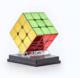 LiangCuber Cyclone Boys 3x3 Cubo Magnético de Velocidade Sem Adesivo Espelho Reflexivo 3x3x3 Quebra-Cabeça Brilhante (56 mm/1 Peça)